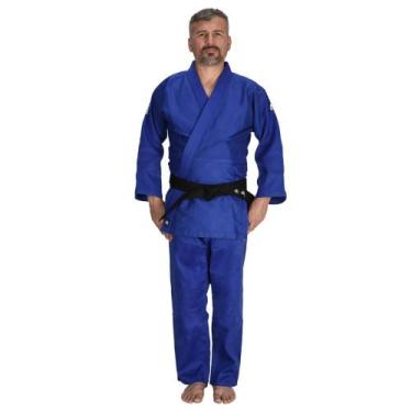 Imagem de Kimono de Judo MKS Charenji Azul Infantil (Intermediário) -, 150