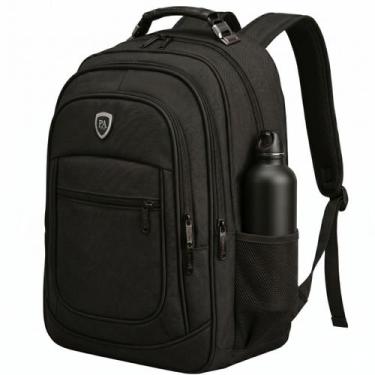 Imagem de Mochila Masculina Feminina Reforçada Impermeável Escolar Faculdade Tra