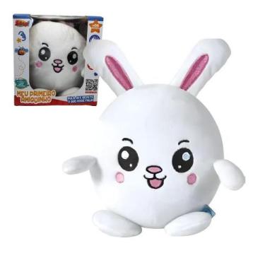 Imagem de Pelúcia Interativa Meu Primeiro Amiguinho Coelho Pula Pula Zoop Toys