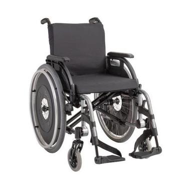 Imagem de Cadeira de Rodas Dobrável K3 Alumínio Pés Removíveis Ortobras, 46cm, P