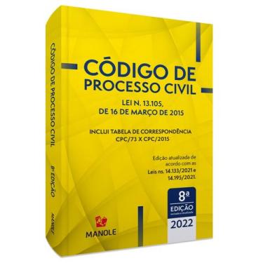 Imagem de Livro - Código de Processo Civil