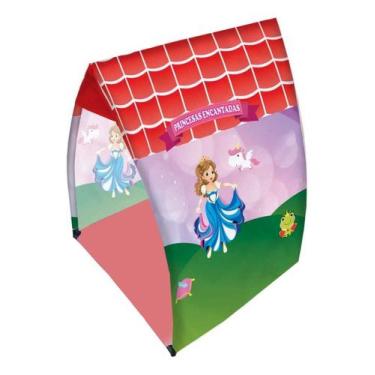Imagem de Barraca Tenda Toca Infantil Princesas Encantadas Casinha - sara enxova