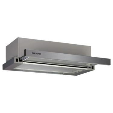 Imagem de Depurador de Ar Suggar Slim de Embutir 60Cm Inox, 110V, Inox