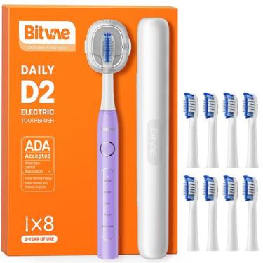 Imagem de Escova de dentes elétrica Bitvae D2 Ultrasonic para adultos e crianças