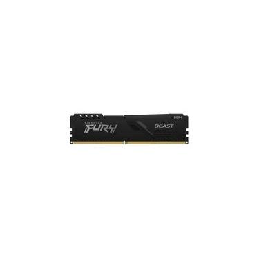 Imagem de Memoria RAM Kingston Fury  Beast, 16GB, 3200MT/s, DDR4, CL16, DIMM,  Preto - KF432C16BB/16