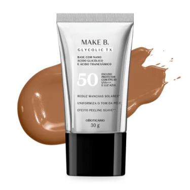 Imagem de Base Líquida Make B. Glycolic TX 30g - Maquiagem , Cor 270