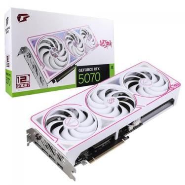 Imagem de Placa de Vídeo Colorful iGame NVIDIA GeForce RTX 5070 Ultra W OC, 12GB