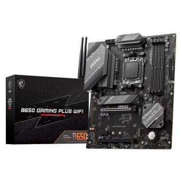 Imagem de Placa Mãe MSI B650 Gaming Plus Wi-Fi DDR5 Socket AMD AM5 Chipset B650 