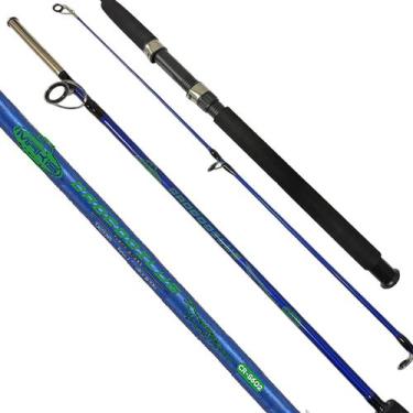 Imagem de Vara de Pesca Maciça Crocodilus Para Molinete 1,80m 20-40lbs Cor:Preta