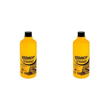Imagem de Kit C/2 - Removedor Neutralizador Convertedor. Ferrugem 5... - VEDACIT