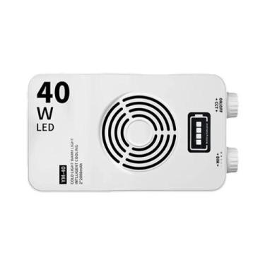 Imagem de Luz De Câmera LED RGB 40W Com Bateria De 4400mAh, Lâmpada De Vídeo Min