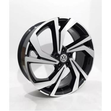 Imagem de Kit 4 Rodas Vw Nivus Virtus Tcross Polo Aro 20 Vêneto 5x100 krmai S54