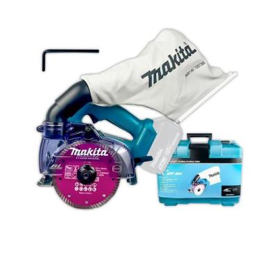 Imagem de Serra Mármore a Bateria Makita DCC500ZKX1 18V LXT 125mm com Maleta, 18