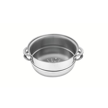 Imagem de Cozi-vapore Solar para Preparo de Alimentos no Vapor Aço Inox Alta Resistência Cozinha Tramontina 3,2L