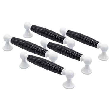 Imagem de Kit 5 Puxadores Moveis Porta De Comoda Armario Vintage 9,6cm