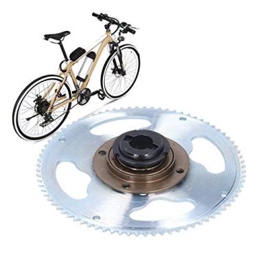 Imagem de 03 Pedivela de dentes, kit de pedivela de metal, roda dentada, para modificação de bicicleta elétrica, readaptação de eletromóvel