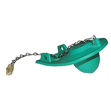 Imagem de LASCO Flapper de vaso sanitário 04-1555 com Magnus, verde, siliconizado, resistente a produtos químicos, serve na maioria