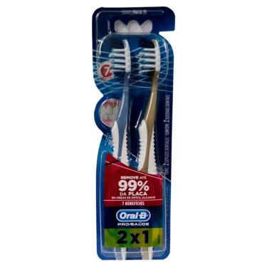 Imagem de Escova Dental Oral B Pro Saúde 7 Benefícios Leve 2 Pague 1