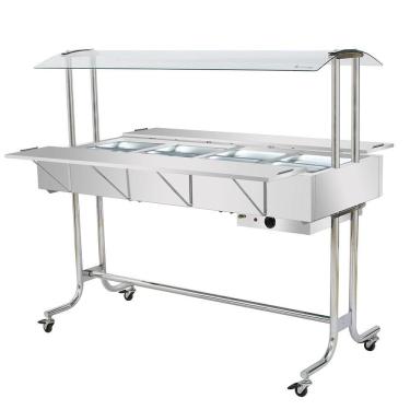 Imagem de Estufa de Aquecimento Master Com 8 Cubas 1/2 Venâncio Inox EA8M