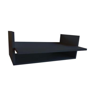 Imagem de Suporte Para Impressora Com Nicho Em Mdf - Preto