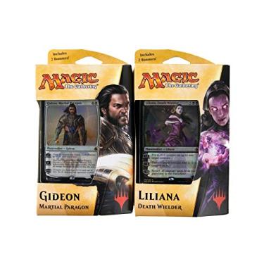 Imagem de Magic The Gathering Conjunto de baralho Amonkhet Planeswalker – 150 cartas – Gideon & Liliana