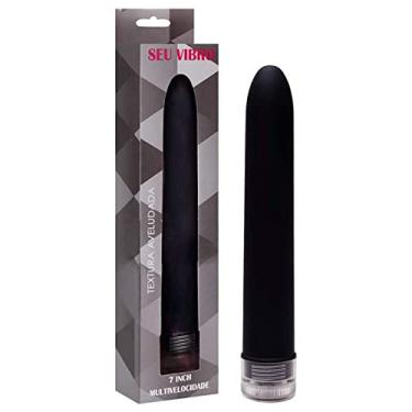 Imagem de VIBRADOR PERSONAL MULTIVELOCIDADE E TEXTURA AVELUDADA (Preto)