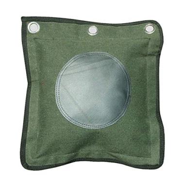 Imagem de Simhoa Bolsa de parede Wing Chun Boxe Striking Canvas Punch Bag Training, com couro