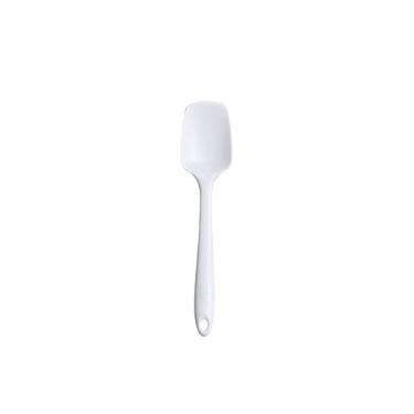Imagem de GIR: Get It Right Mini colher de silicone premium, 20 cm, branco estúdio