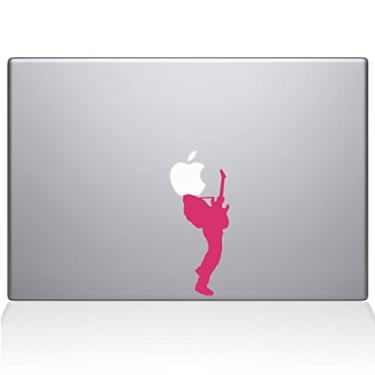 Imagem de The Decal Guru Adesivo de vinil para MacBook Guitar Hero - MacBook Air de 13 polegadas - Rosa (1075-MAC-13A-BG)
