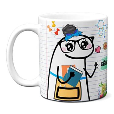 Imagem de Caneca Professora De Ciências/Biologia Liguem O Datashow (Branca)