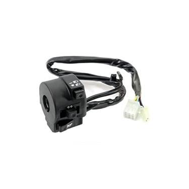 Imagem de Chave de Luz Magnetron Preta Manual Plug In Interruptor de Pé Alavanca de Dobradiça para Honda NXR 150 Bros 2009-2014