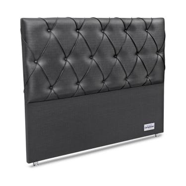Imagem de Cabeceira Murat Facto Nero Casal (9X140X125) - Ortobom
