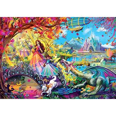 Imagem de Buffalo Games - Festival do castelo de outono - Quebra-cabeça de 300 peças grandes