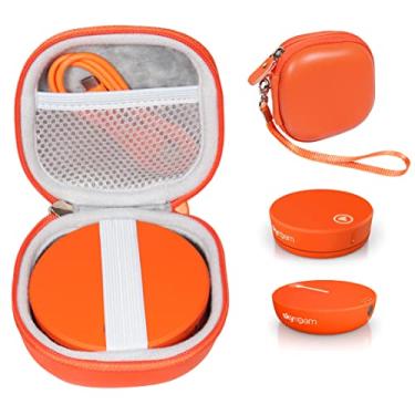 Imagem de getgear Capa personalizada para Skyroam Solis X, Solis Lite, Solis, WiFi Smartspot, Mobile Hotspot, Power Bank, Global SIM-Free 4G LTE, bolso de malha para cabo e outros acessórios, alça de pulso