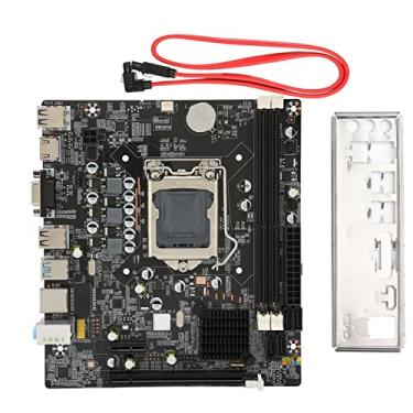 Imagem de LGA 1155 DDR3 Computer Motherboard Mainboard, para Intel Gaming Motherboard com 3 SATA2.0/1 SATA3.0, Dual Channels DDR3 RAM, 4PIN/24PIN Power Connector