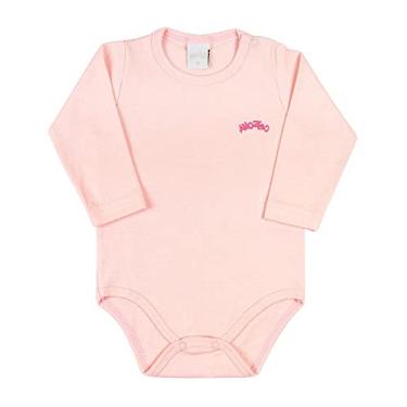 Imagem de Body Bebê Suedine Básico - Rosa 2