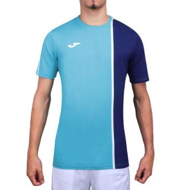 Imagem de Camiseta Joma Smash Bicolor Marinho E Azul Claro