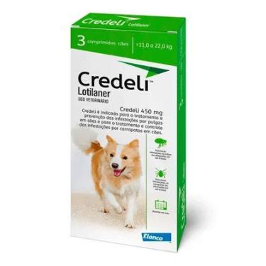 Imagem de Antipulgas e Carrapatos Credeli Cães de 11,0 A 22,0 KG