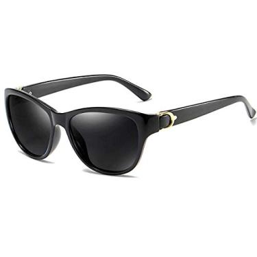 Imagem de Óculos de Sol Feminino Polarizadas Design Elegante Banned 1976 Moda Casual (C1)