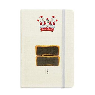 Imagem de Pasta de feijão vermelho, bolo de lua, festival, Natal, boneco de neve, capa dura grossa