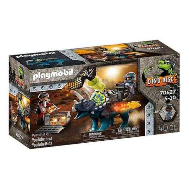 Imagem de Playmobil Dino Rise Triceratops 40 Peças 2586 Sunny
