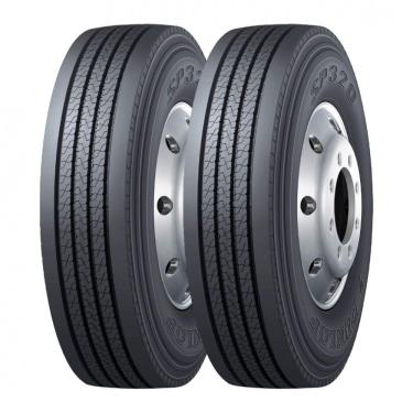 Imagem de Kit 2 Pneus Dunlop Aro 22,5 275/80R22,5 SP320 149/146L