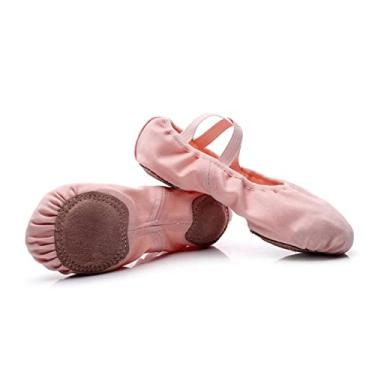 Imagem de FOYTOKI sapatilhas sapatilha de balé sapatos de balé para adulto tecido elástico sapatos de dança solas filho