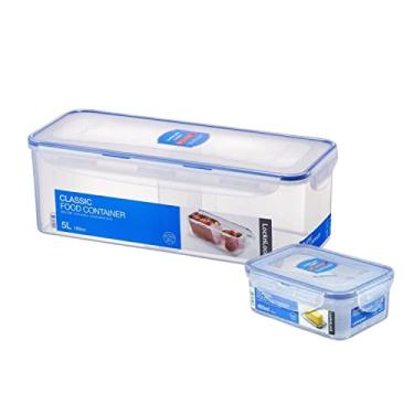 Imagem de Jogo 2 potes herméticos Porta Pão de Forma + Manteigueira Lock&Lock