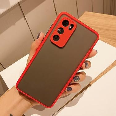 Imagem de Capa de telefone de proteção para câmera para Huawei P40 Pro P30 P20 Mate 30 20 Pro Nova 7SE Pro 6 5 TPU macio Moldura traseira capa, vermelho, para Huawei Honor 30