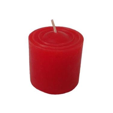 Imagem de Vela Perfumada Com Aroma De Pitanga - Cor Vermelha - Velas Da Ju