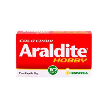 Imagem de Cola epoxi 16g Araldite Hobby 10 minutos