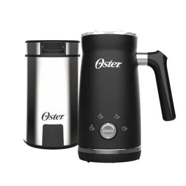 Imagem de Kit Moedor de Café Inox e Espumador de Leite Oster - 127V