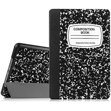 Imagem de Fintie Capa para iPad Mini 4 – Capa protetora fina e leve com suporte inteligente com função hibernar/despertar automática para Apple iPad Mini 4 (versão 2015), ZB-Composition Book