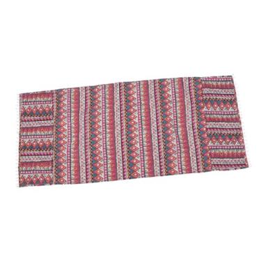 Imagem de Generic Capa Vermelha Para Geladeira Capa Para Eletrodomésticos Capa Para Micro-Ondas Secador Capa De Linho Para Micro-Ondas Tampa De Linho Para Geladeira Tampa Superior Do Freezer Tampa